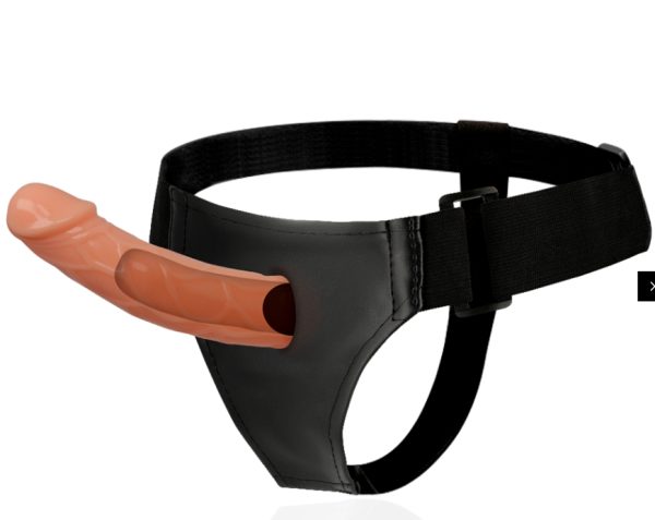 HARNESS ATTRACTION - ARNÉS HUECO BENNY CON VIBRADOR 15 CM -O- 4.5 CM - Imagen 2