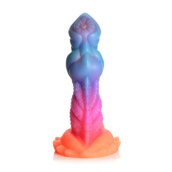AQUA COCK - GLOW-IN-THE-DARK SILICONE DILDO - Imagen 2