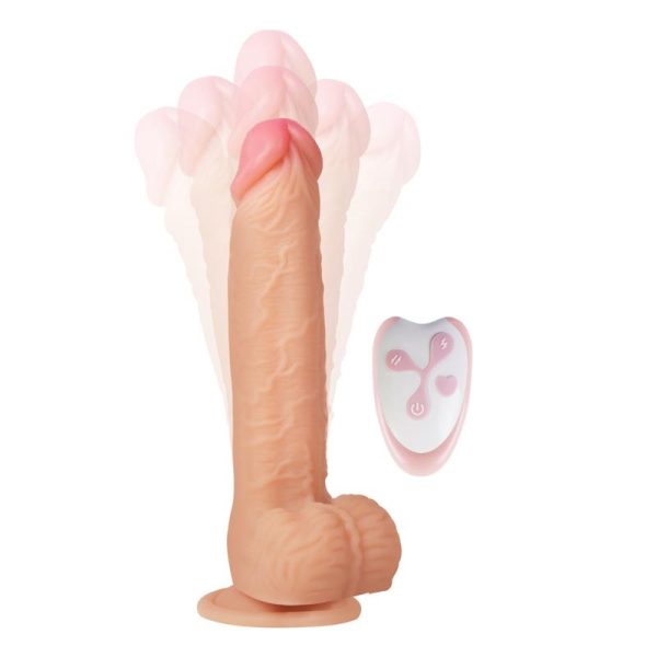 CENTAURO Cesur 3.0 Dildo Realista Vibración, Movimiento Ondulante, 360º y Telescópico Control Remoto USB - Imagen 2