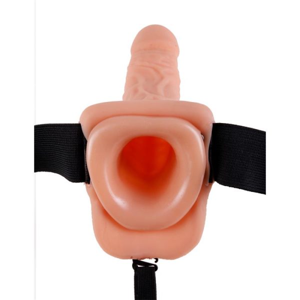 FETISH FANTASY SERIES Fetish Fantasy Series Arnés con Hueco y Testículos de 17,7 cm Color Natural - Imagen 3