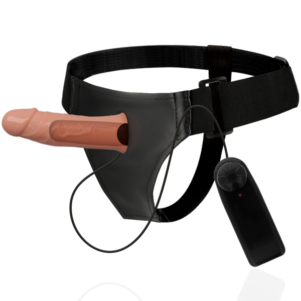 HARNESS ATTRACTION - ARNÉS HUECO GREGORY CON VIBRADOR 16.5 CM -O- 4.3 CM - Imagen 3