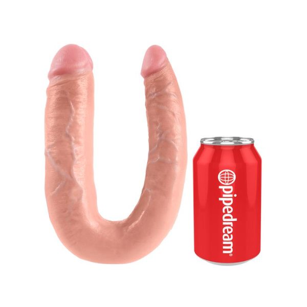 KING COCK King Cock Pene Doble Penetración Grande - Color Natural - Imagen 2