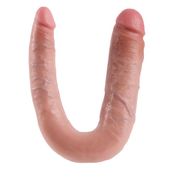 KING COCK King Cock Pene Doble Penetración Grande - Color Natural - Imagen 3