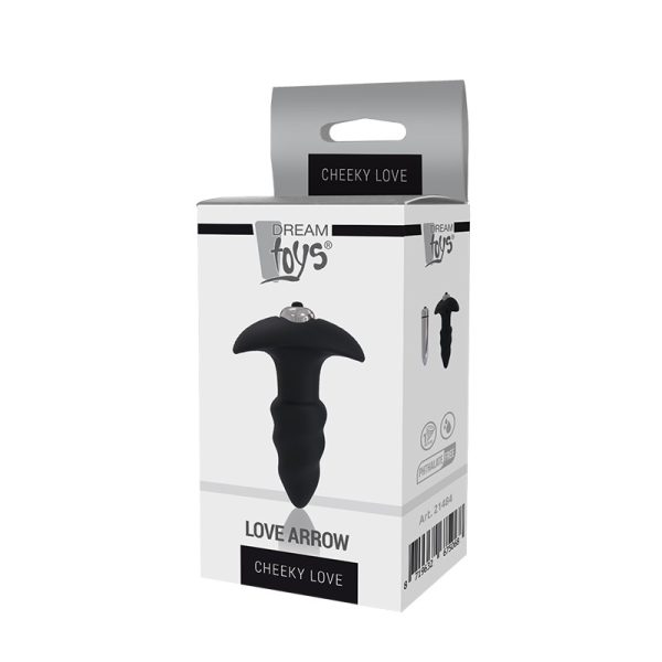 Love Arrow Anal Plug con vibración 9,8x2,6cm CHEEKY LOVE - Imagen 2