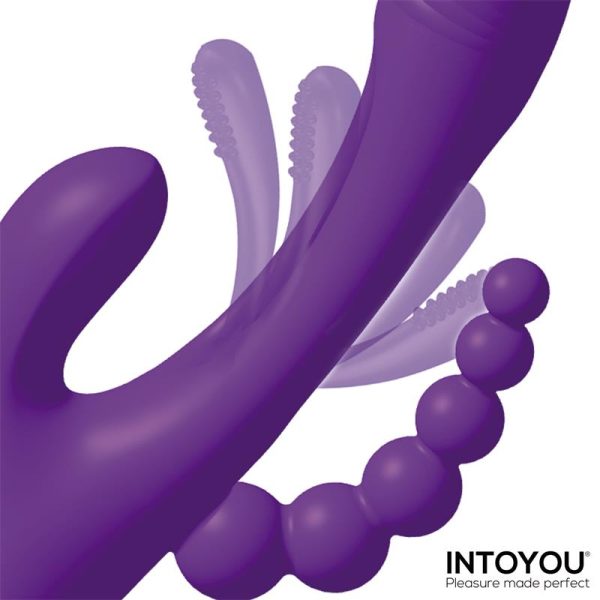 INTOYOU Triya Vibrador con Lengua Flipping y Cadena Anal - Imagen 2