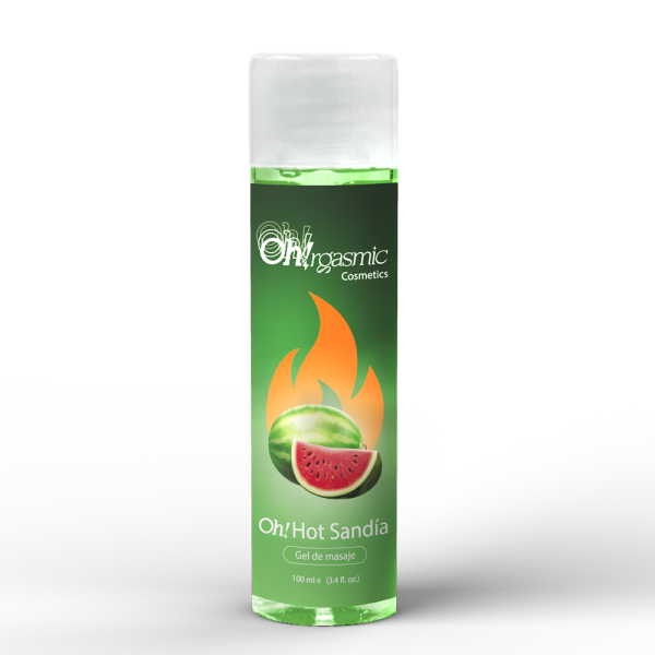Gel Efecto Calor con Sabor a Sandia – Oh!rgasmic