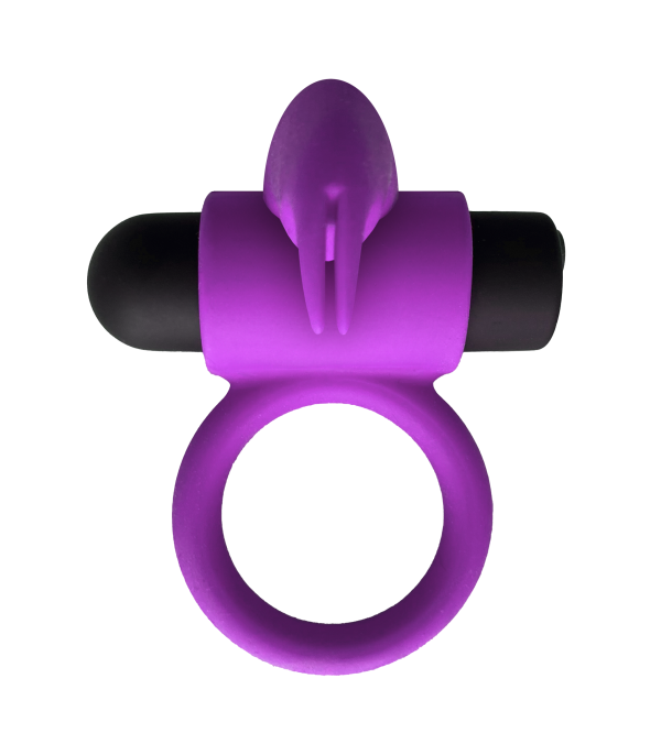 ANILLO VIBRADOR E9 MORADO RECARGABLE